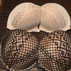 Quantity of 2, Very sexy push up bras